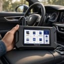 Escáner de diagnóstico OBD2 CS90 con pantalla táctil de 5 pulgadas, 28 reinicios de servicio y WiFi, negro para diagnóstico de motor y lectura 8