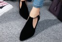 Escarpins en daim avec boucle pour femmes 4