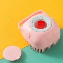 Escova de banho com massagem para animais de estimação 3