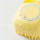 Escova de banho com massagem para animais de estimação 6