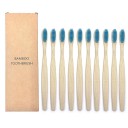 Escova de dentes de bambu 10 pcs 4