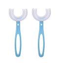 Escova de dentes infantil em forma de U 7-12 anos 2 pcs 2