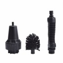 Escova de lavagem rotativa para rodas 4