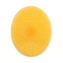 Escova de limpeza facial em silicone com cerdas suaves e saliências arredondadas Para cuidados diários da pele Dimensões 6,5 x 5 cm 6