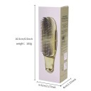 Escova de massagem premium japonesa para o couro cabeludo 16 x 5 cm Escova para lavar cabelos Desembaraçar molhados Massagem do couro cabeludo Pente de limpeza 3