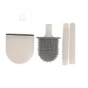 Escova de parede de silicone para WC 5