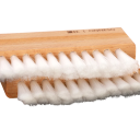 Escova de pó 11,5x5 cm Cabo de madeira de faia natural Cerdas macias de nylon 2 cm Limpa-fendas e superfícies Acessório para limpeza doméstica 6