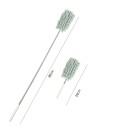 Escova telescópica para pó 26–80 cm Escova extensível com cabo flexível para automóvel e lar Apanhador de teias de aranha e ácaros Cores 9