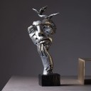 Escultura decorativa de rostro 4