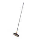 Esfregão de chão com cabo longo Escova com espátula para esfregar o chão e limpar a água do vidro Polipropileno Dimensões 106 x 23 cm 3