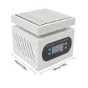Esilämmityslevy 220V 350W 10x10 cm digitaalinen lämpötilansäätö metallinen juottamiseen ja elektroniikan huoltoon 2