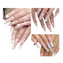 Esmalte de gel para uñas 10 ml Manicura francesa UV LED Pincel biselado para decoración Cobertura total de puntas Arte de uñas 10