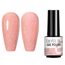 Esmalte em gel com glitter 8