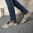 Espadrilhas masculinas com flores J2113 3