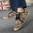 Espadrilles pour hommes avec des fleurs J2113 5
