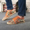 Espadrilles pour hommes avec des fleurs J2113 7