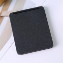 Espejo de bolsillo plegable de doble cara de 7,5 x 6 cm, espejo de maquillaje compacto, mini espejo de bolso, espejo de plástico portátil 6