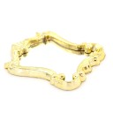 Espejo dorado para muñeca 6