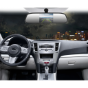 Espejo retrovisor interior con monitor de estacionamiento 12V pantalla de 4,3" 800x480 px Accesorio universal para cámara de estacionamiento 2