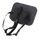 Espejo retrovisor para coche infantil 24,5x17,5 cm Espejo reposacabezas rectangular regulable Control de seguridad Visión amplia 5