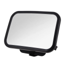 Espejo retrovisor rectangular para coche de bebé, 8,5 x 24,5 cm, gran angular, correas ajustables, reposacabezas, seguridad, para bebés 1