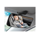 Espelho de bebé para carro 13x6,5 cm Rotativo a 360° Clipe para o vidro da frente ou para o suporte do sol Espelho de observação para bebés Banco traseiro 4