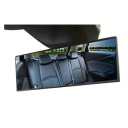 Espelho retrovisor panorâmico para crianças 180° Vidro azul antirreflexo Óptica HD Condução noturna Design clip-on Inquebrável 2