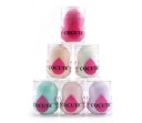 Esponja cosmética para la aplicación de maquillaje para mujeres y niñas Para un aspecto perfecto y natural de la piel Forma redondeada En envase 13