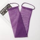 Esponja de banho esfoliante para o corpo 14x77 cm lufa de nylon em rede esponja esfoliante para duche e cuidado da pele 12