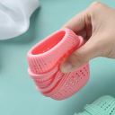 Esponja suavizante para lavadora 7 x 4,5 cm Con borde de silicona Suavizante de telas Lavado sin residuos Esponja suavizante de telas Reutilizable 5