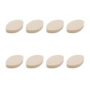 Esponjas de práctica para el mapeo de pestañas 7,5 x 2 cm Herramientas reutilizables para la extensión de pestañas Entrenamiento en la forma 3