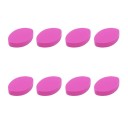 Esponjas de práctica para el mapeo de pestañas 7,5 x 2 cm Herramientas reutilizables para la extensión de pestañas Entrenamiento en la forma de los ojos Maquillaje cosmético 2