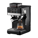 Espresso kávovar s mlýnkem 1350 W S dotykovým displejem a parní tryskou 360° Nádržka 1,8 l a tlak 20 barů Černá barva Do domácnosti i kanceláře 1