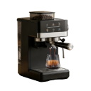 Espresso kávovar s mlýnkem 1350 W S dotykovým displejem a parní tryskou 360° Nádržka 1,8 l a tlak 20 barů Černá barva Do domácnosti i kanceláře 2