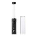 Espumador eléctrico de leche Bincoo 2 velocidades Batería 1600 mAh Carga USB-C Cubierta protectora 23,7 cm Para café y latte 1