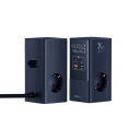 Estação de carregamento rápido 35W com 2× USB A, 2× USB C, 3× saídas AC 4000W tomada EU e display proteção contra sobretensão para casa e escritório 2