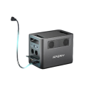 Estación de carga portátil AFERIY AF-P180 1800 W onda sinusoidal pura Capacidad 1024 Wh Batería LiFePO4 Gris Para acampar y respaldo 3