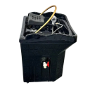 Estación de lavado de cabello portátil 60 l dispositivo profesional iluminación LED 63 × 53 × 69 cm 5