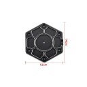 Estación de reparación de soldadura con lupa LED y soportes base 14 × 12 cm USB negra con brazos articulados para soldadura y reparaciones 3