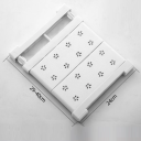 Estante ajustable blanco para estantería 29–40 x 24 cm Tableros extraíbles Superficie de almacenamiento multifuncional y perchero Sin perforación Organizador para armario 2