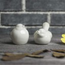 Estatuetas de porcelana de pássaros 2 unid 6