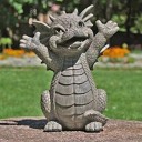 Estatuilla decorativa de dragón 4
