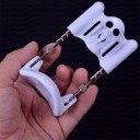 Estensore penieno con barre metalliche, fissaggio in silicone e lunghezza regolabile per allungare il pene, confezione discreta 7