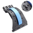 Esterilla de masaje y estiramiento de espalda. Soporte lumbar para aliviar el dolor de columna, corrección de la postura y relajación de la espalda. 3