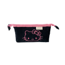 Estojo de desenhos animados Hello Kitty de 2 andares para crianças Estojo escolar de grande capacidade Presente adorável para meninas Material 2