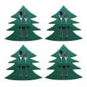 Estojo de Natal para Talheres - Árvore 4 pcs V128 3