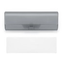 Estojo de plástico para óculos 14,7 x 5,4 x 3,1 cm Caixa de armazenamento resistente para óculos de leitura e de sol Design leve e compacto 5