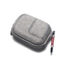 Estojo de proteção portátil para câmara de ação 10 x 7 x 4 cm EVA + lona Mini estojo de viagem para DJI Osmo Action 5 Pro 4 3 GoPro Hero Insta360 6