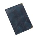 Estojo de viagem para documentos com folhas transparentes e bolsos para cartões Cantos metálicos Bordas cosidas em pele PU Dimensões 10,2 x 14 cm 4