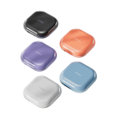 Estojo para alinhadores e próteses 8 x 8 x 2,4 cm plástico com vedação em silicone preto para armazenamento de alinhadores e próteses 1